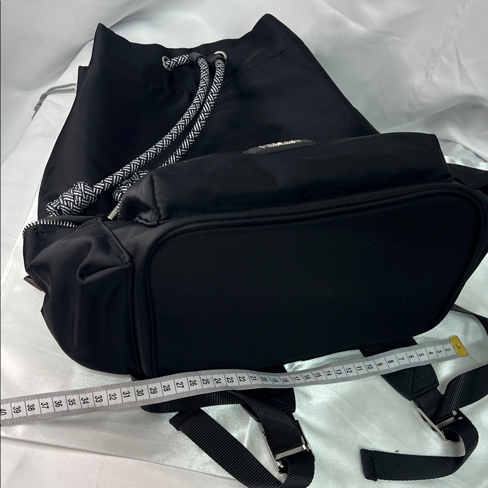 Versace Black Drawstring Backpack - Picture 9 of 10